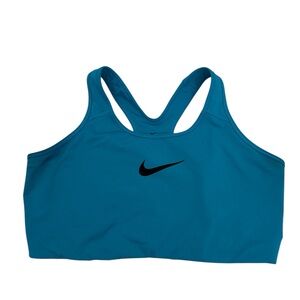 Nike Dri Fit Sports Bra Blue Size 2X